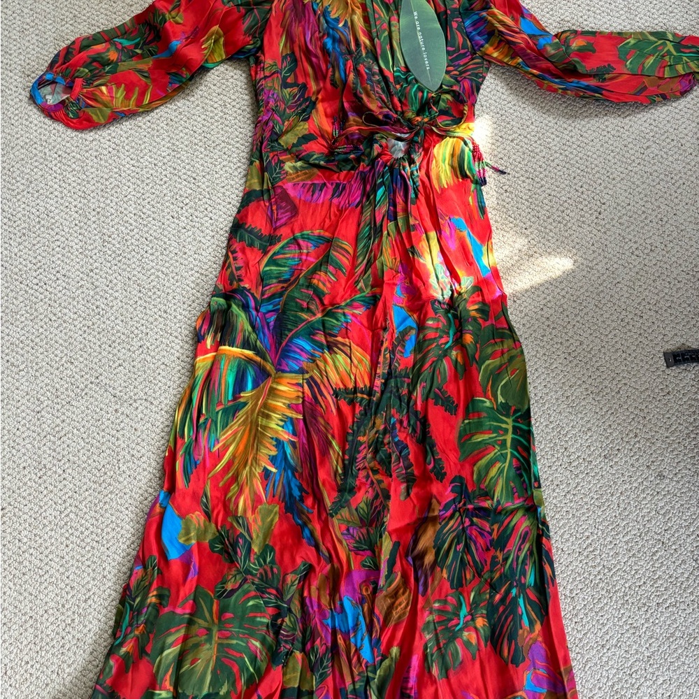 Farm Rio Colorful Patterned Dress - Picture 5 of 5